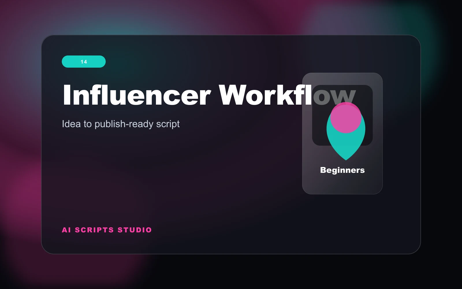 AI Content Workflow for Influencers: From Idea to Publish-Ready Script article cover