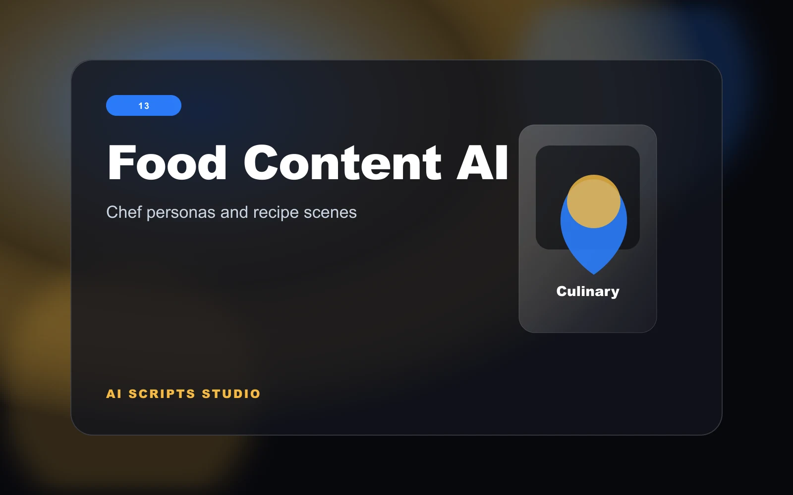 AI Food Blog Content Strategy: Chef Personas, Recipe Scenes, and Vlogs article cover