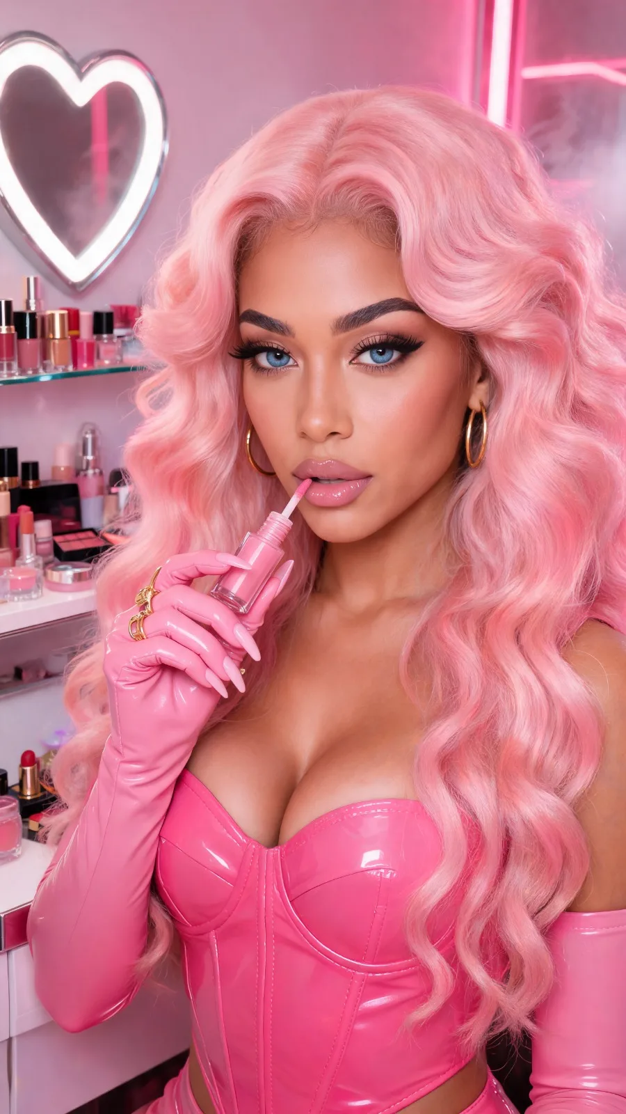 Soft routine storyboard created with Lifestyle Scene Studio